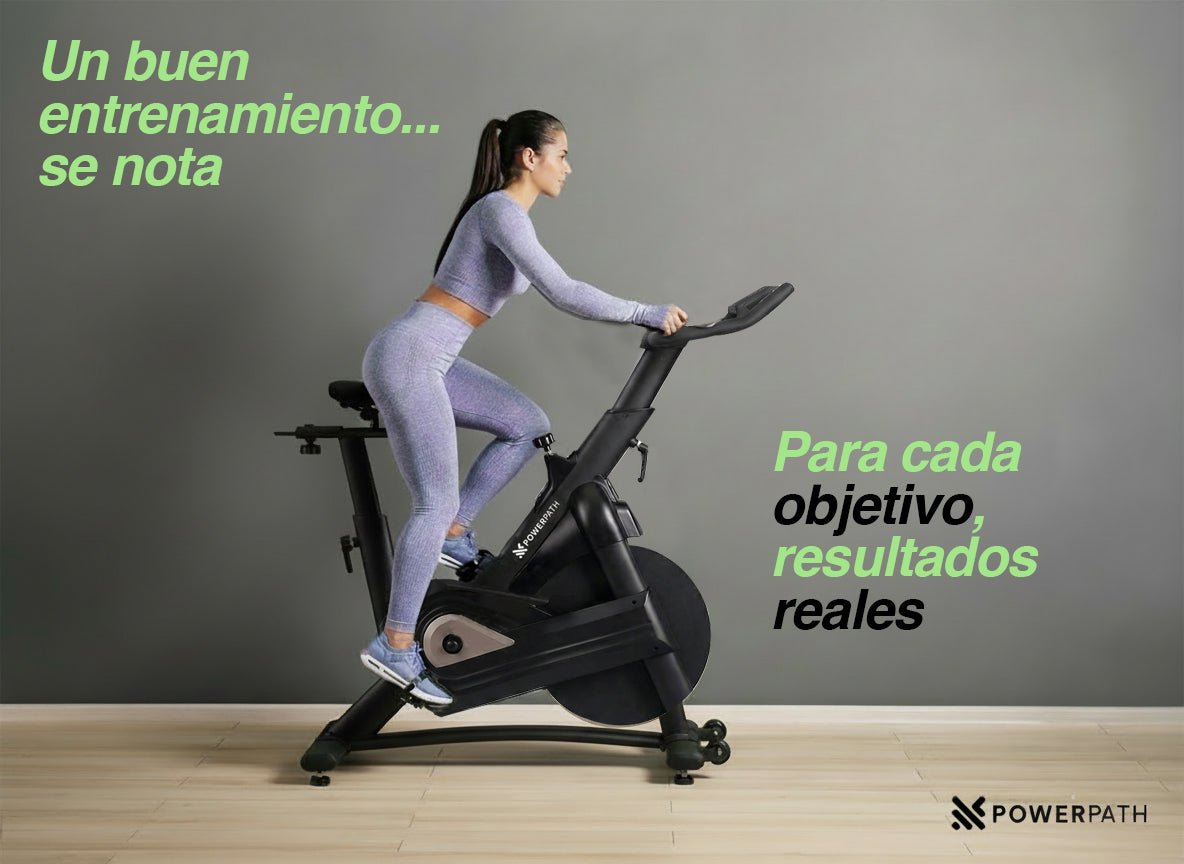 Bicicleta Fija Spinning Estacionaria Mod. BCBR510 13kg Bluetooth Magnética