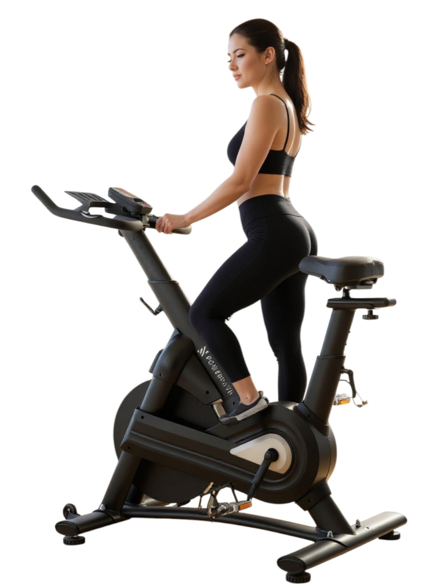 Bicicleta Fija Spinning Estacionaria Mod. BCBR510 13kg Bluetooth Magnética