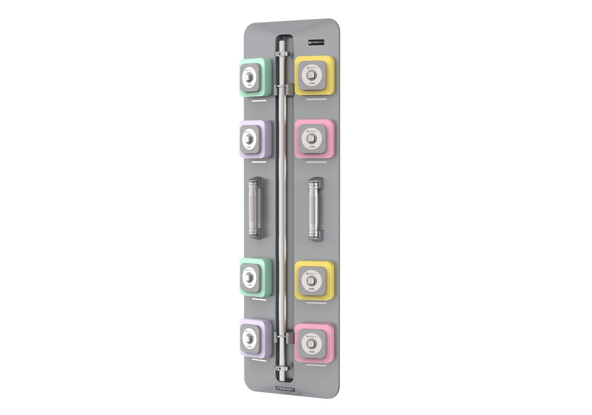 Juego de pesas PowerPath FZSP401 Colores Pastel - Powerpath
