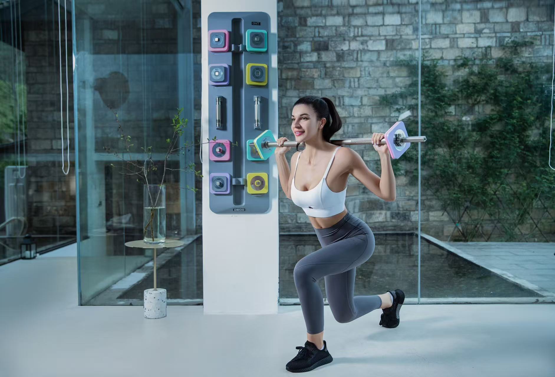 Juego de pesas PowerPath FZSP401 Colores Pastel - Powerpath