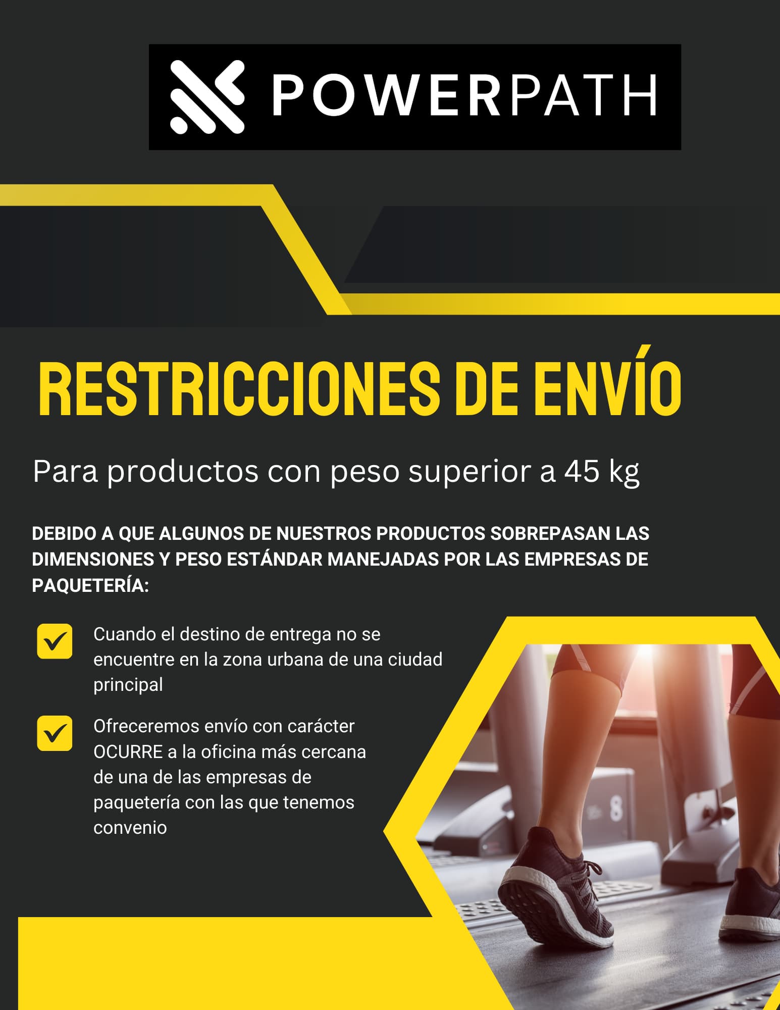 Caminadora Eléctrica Mod. TMBR411, 4.5 HP, 15 Niveles de Inclinación Motorizada, Amortiguamiento AbsorPath, Amplia Superficie para Correr, Plegable - Powerpath