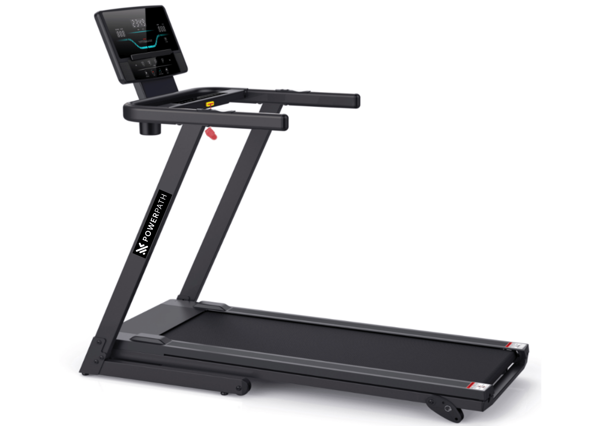 Caminadora Eléctrica TMGD402 Pantalla LED, Bluetooth, Velocidad de 1 - 16 km/h, 2.5 HP con 3 Niveles de Inclinación, Plegable - Powerpath