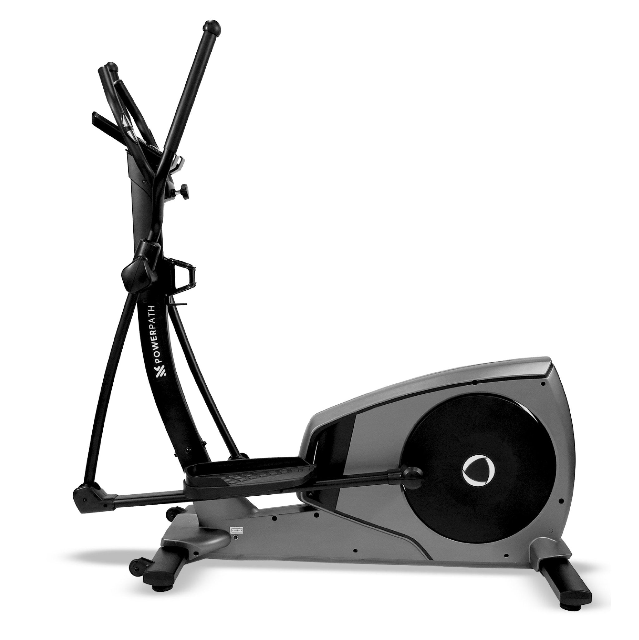 Elíptica Mod. ELBR411, 32 Niveles de Resistencia Magnética Electrónica, Pantalla LCD, 12 Programas, Soporta 150 Kg - Powerpath